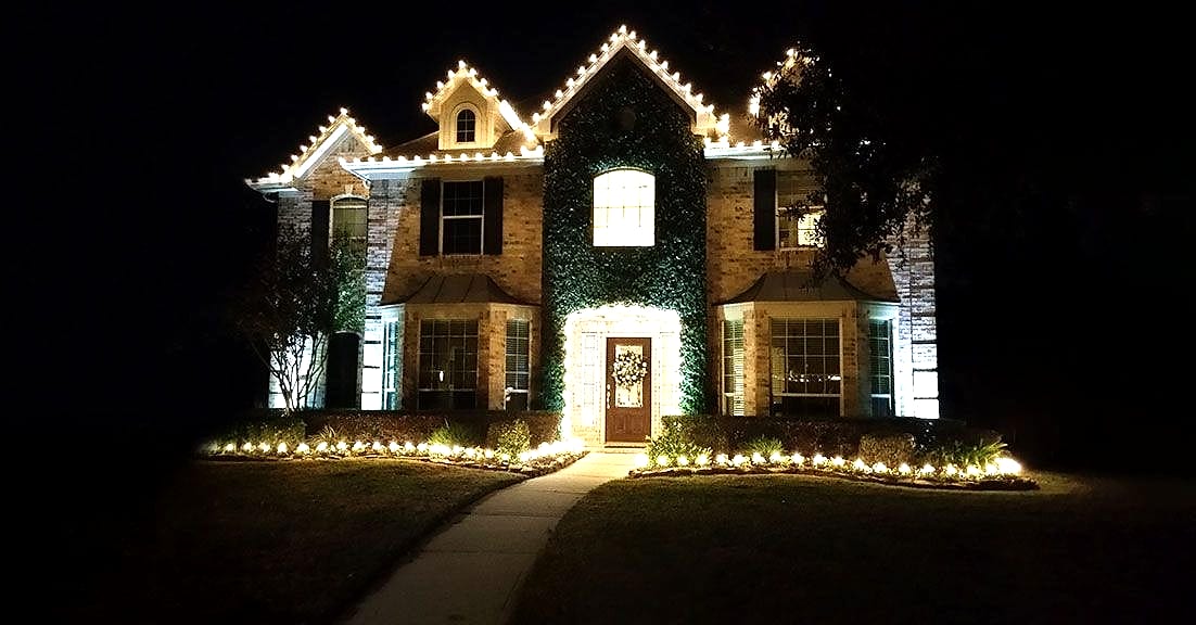 Christmas lights installed by Christmas Light Creations