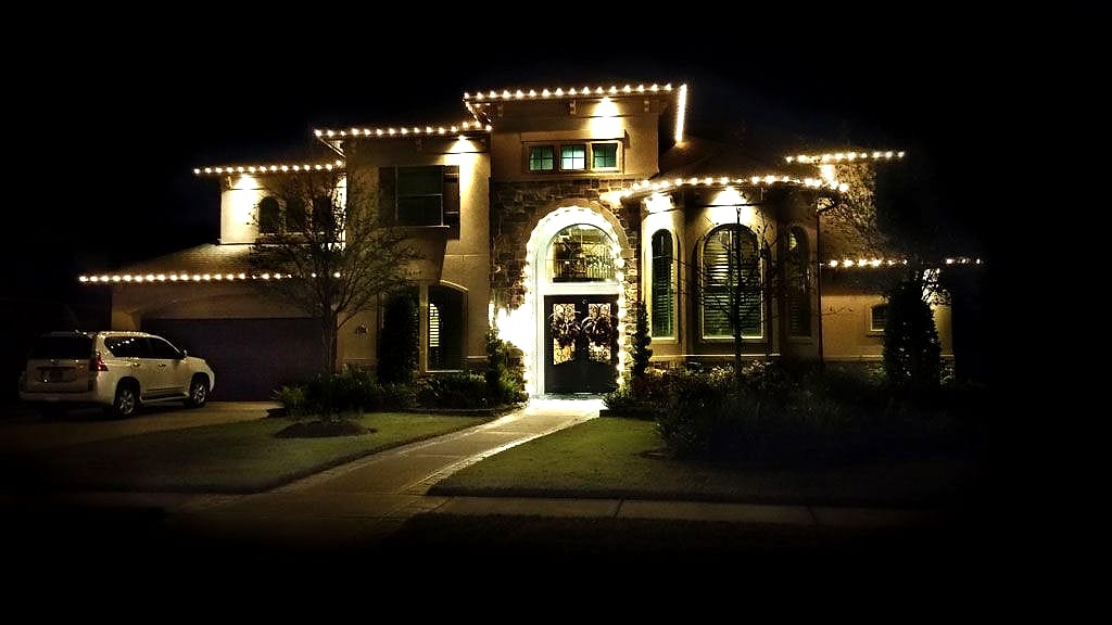Christmas lights installed by Christmas Light Creations