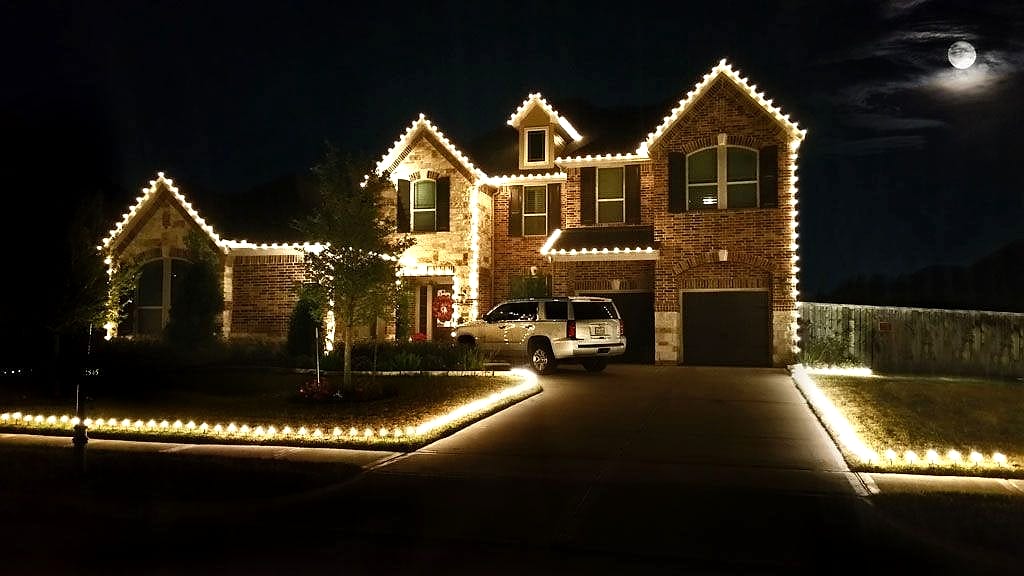 Christmas lights installed by Christmas Light Creations
