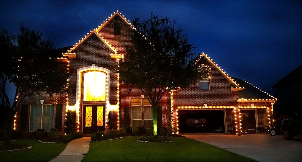 Christmas lights installed by Christmas Light Creations