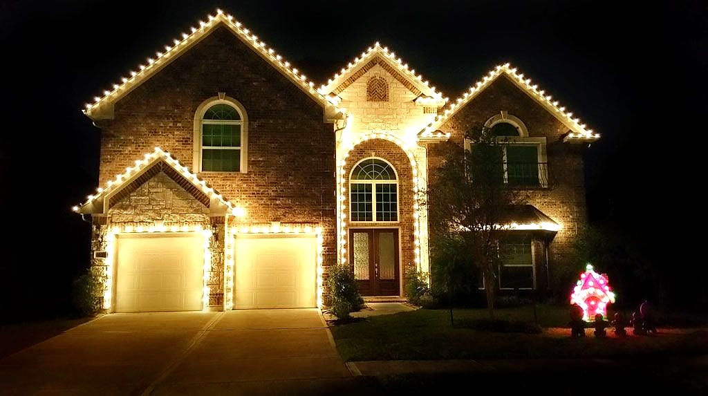 Christmas lights installed by Christmas Light Creations
