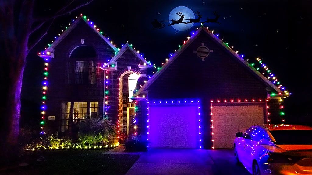 Christmas lights installed by Christmas Light Creations