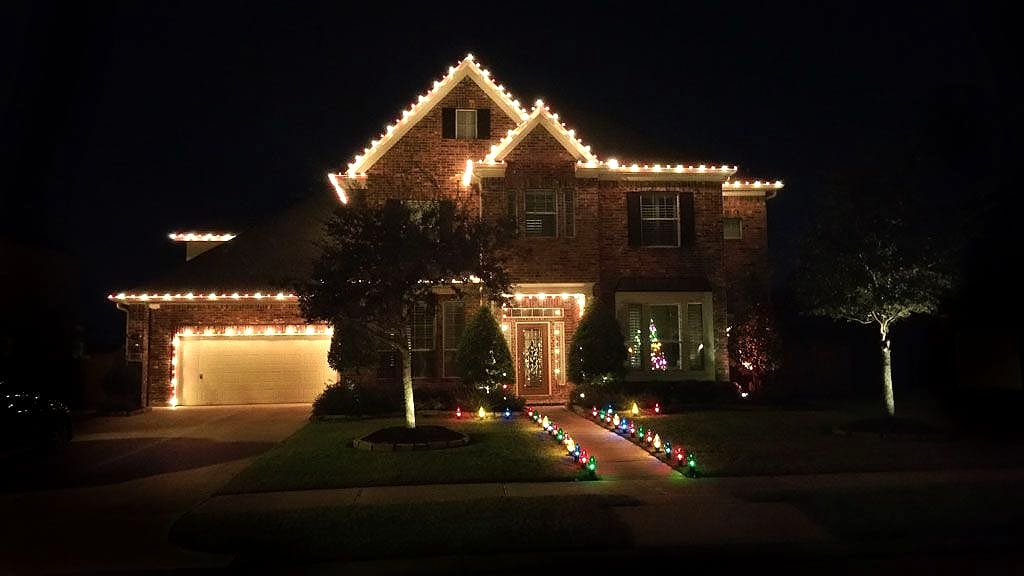 Christmas lights installed by Christmas Light Creations