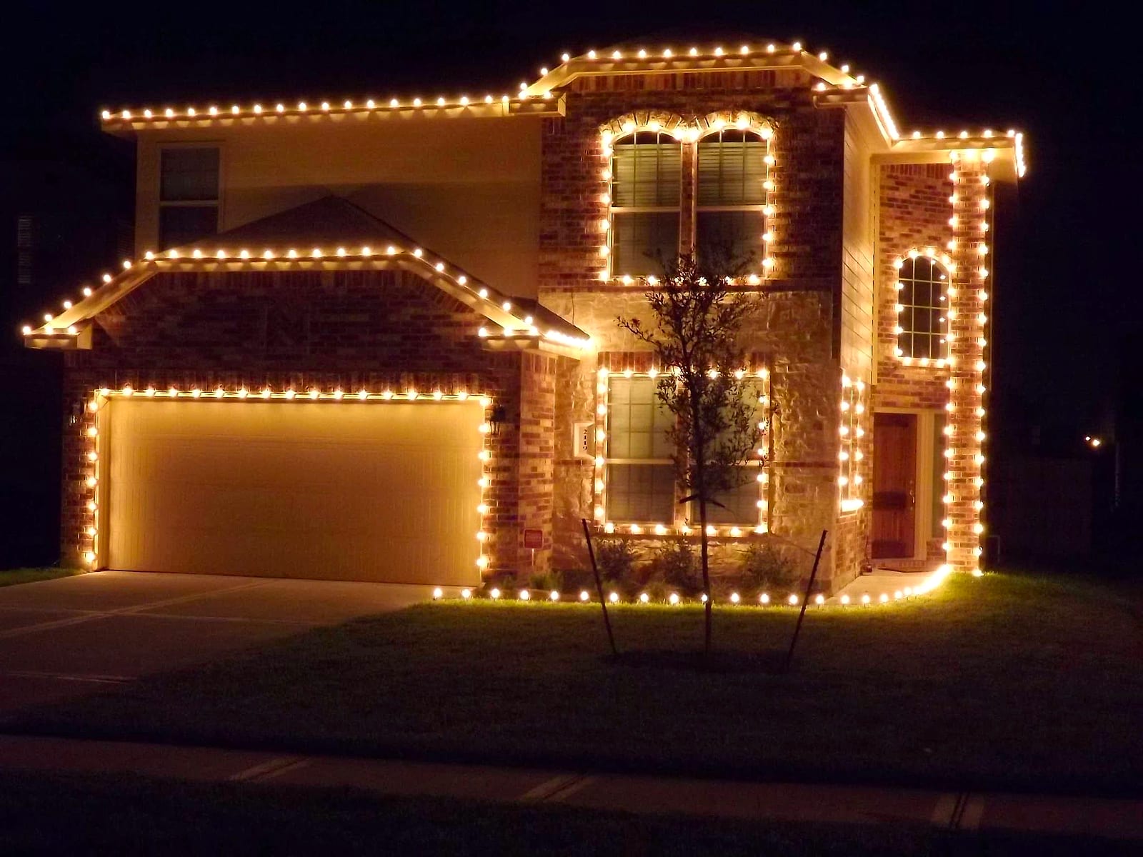 Christmas lights installed by Christmas Light Creations